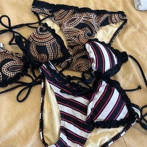 2 bikini sets from waterpro. Size small.